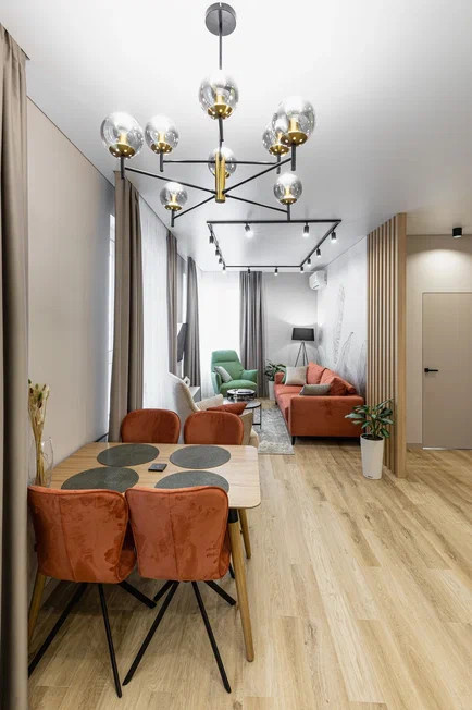 Красивая квартира 56 м² в современном стиле