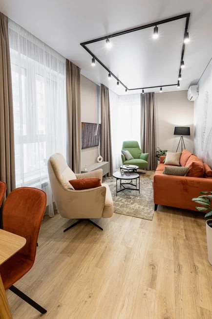 Красивая квартира 56 м² в современном стиле