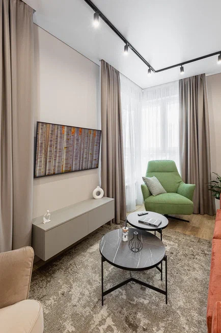 Красивая квартира 56 м² в современном стиле