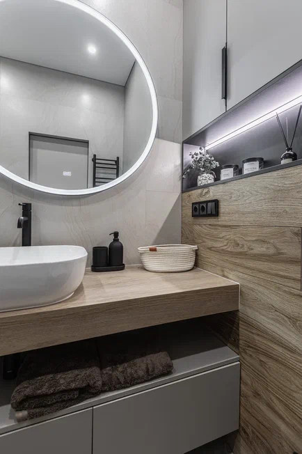 Красивая квартира 56 м² в современном стиле