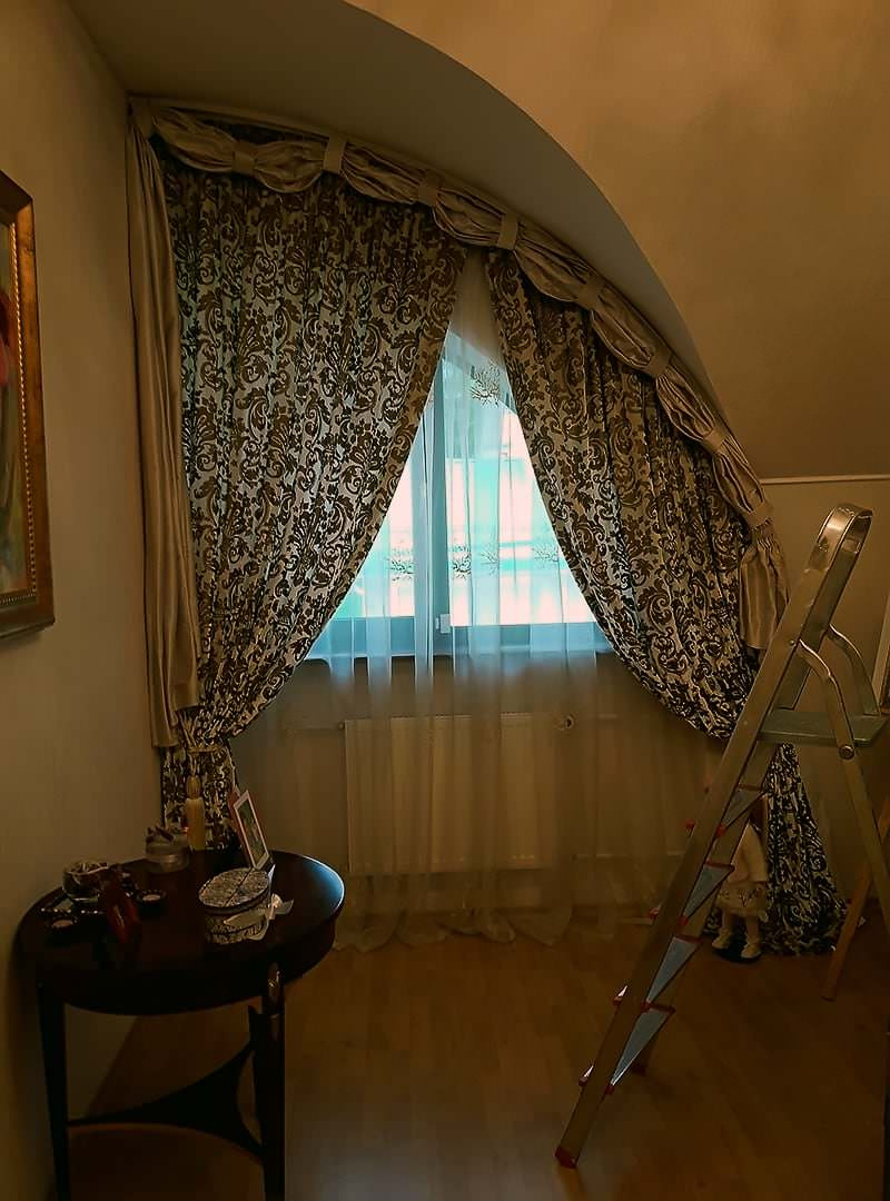 Пошив штор на заказ.