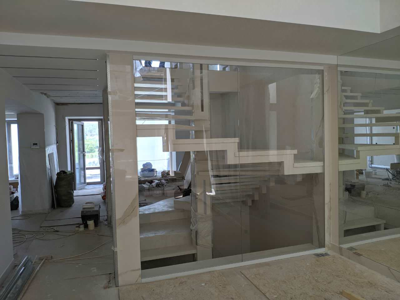 Стеклянные ограждения