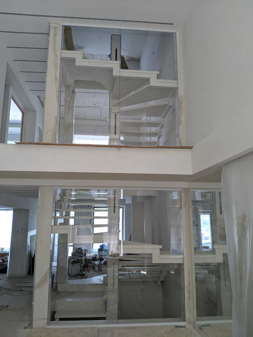 Стеклянные ограждения