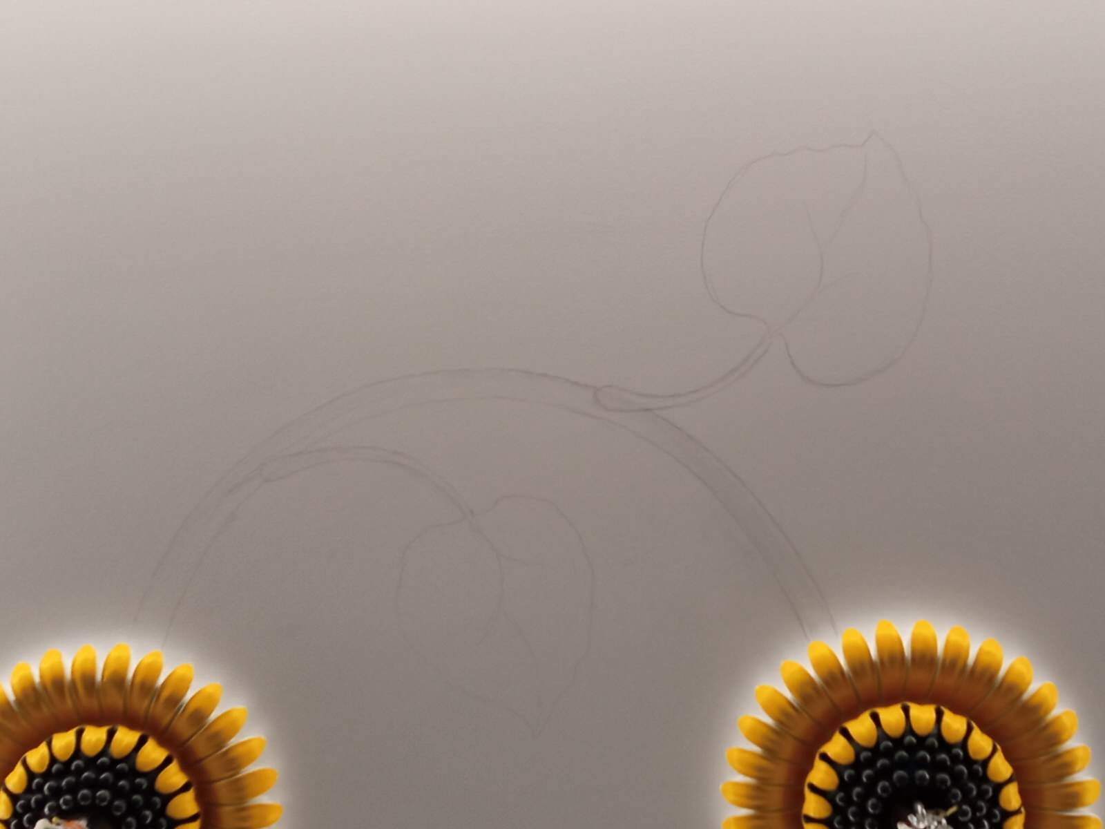 Роспись потолка на кухне