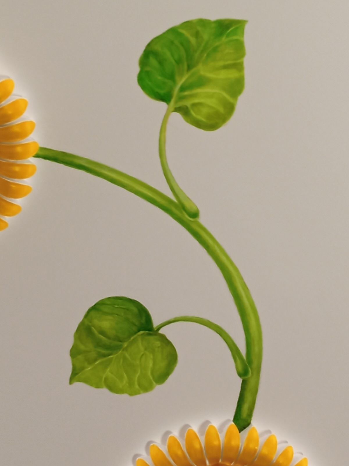 Роспись потолка на кухне