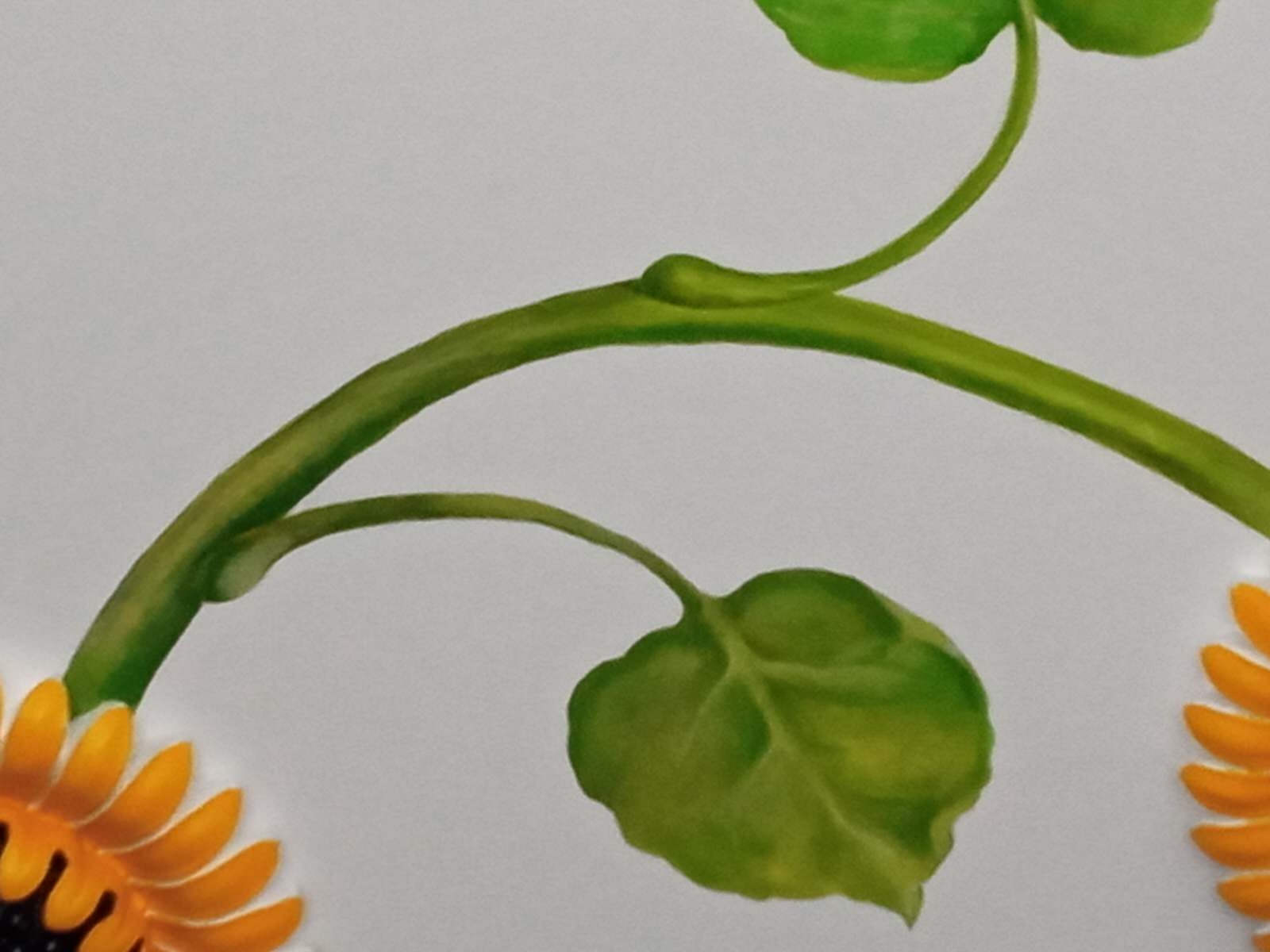 Роспись потолка на кухне