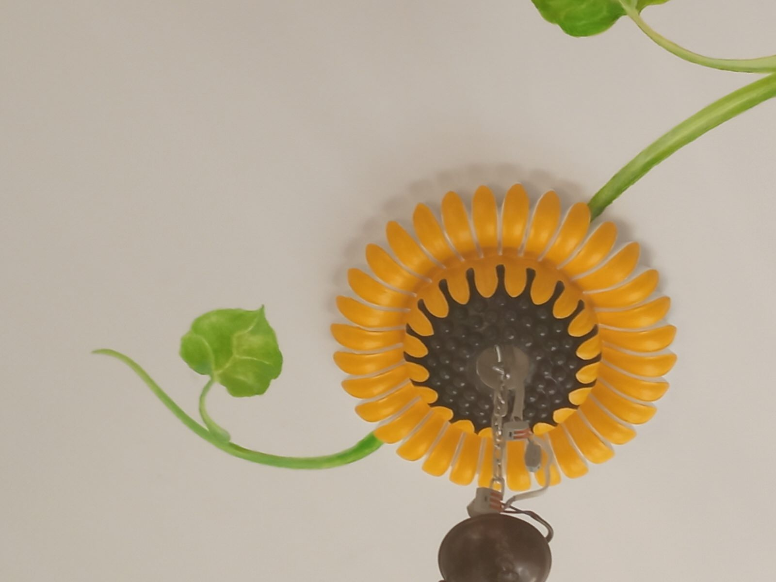 Роспись потолка на кухне