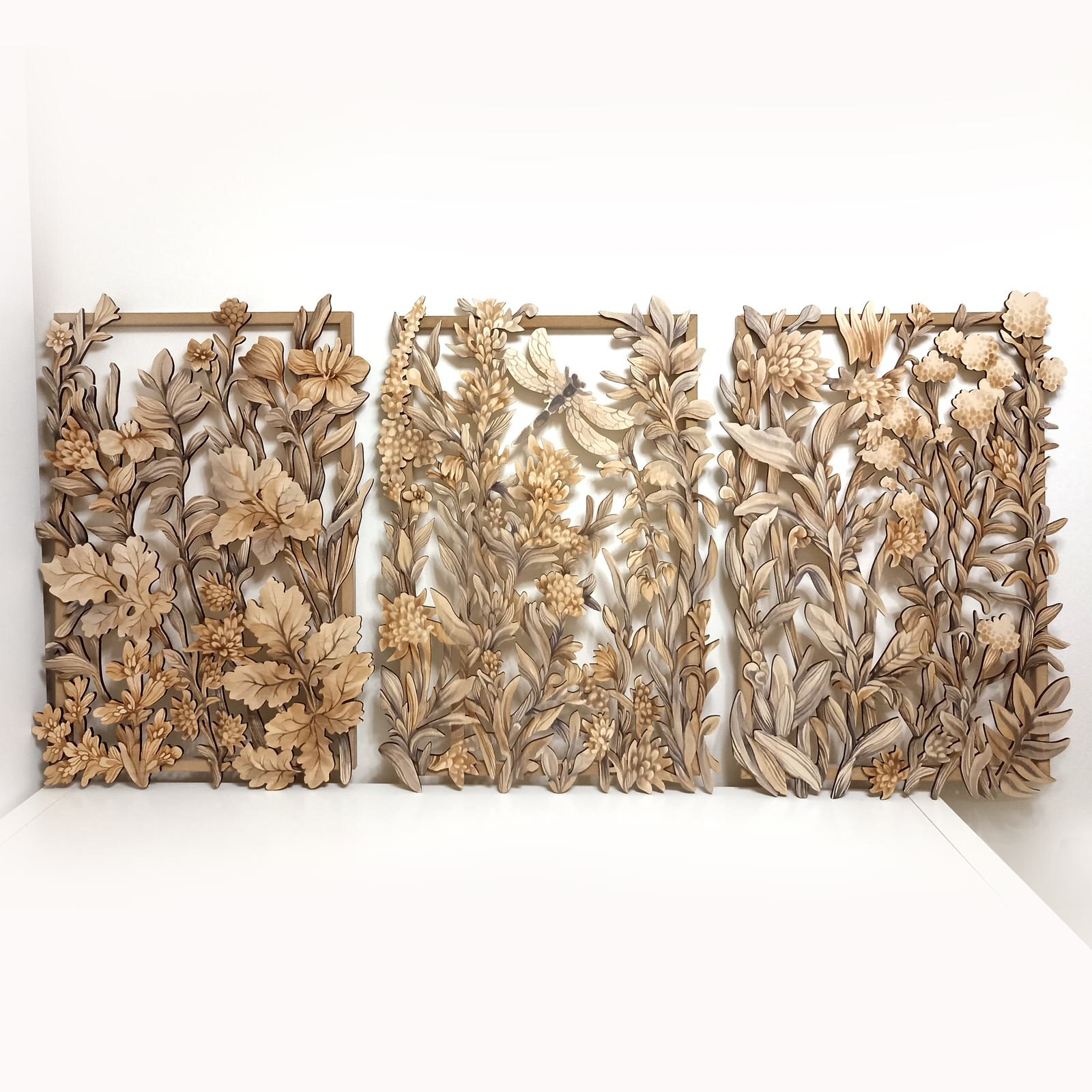 Комплект декора в гостиную «Флора»