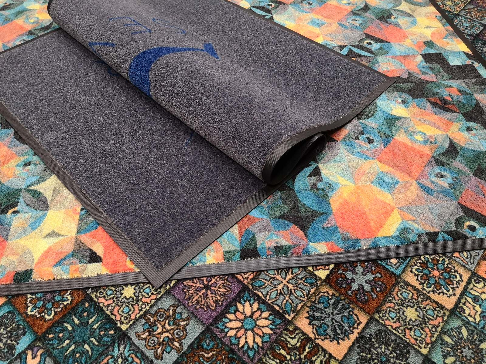 Входные ковры с индивидуальным дизайном