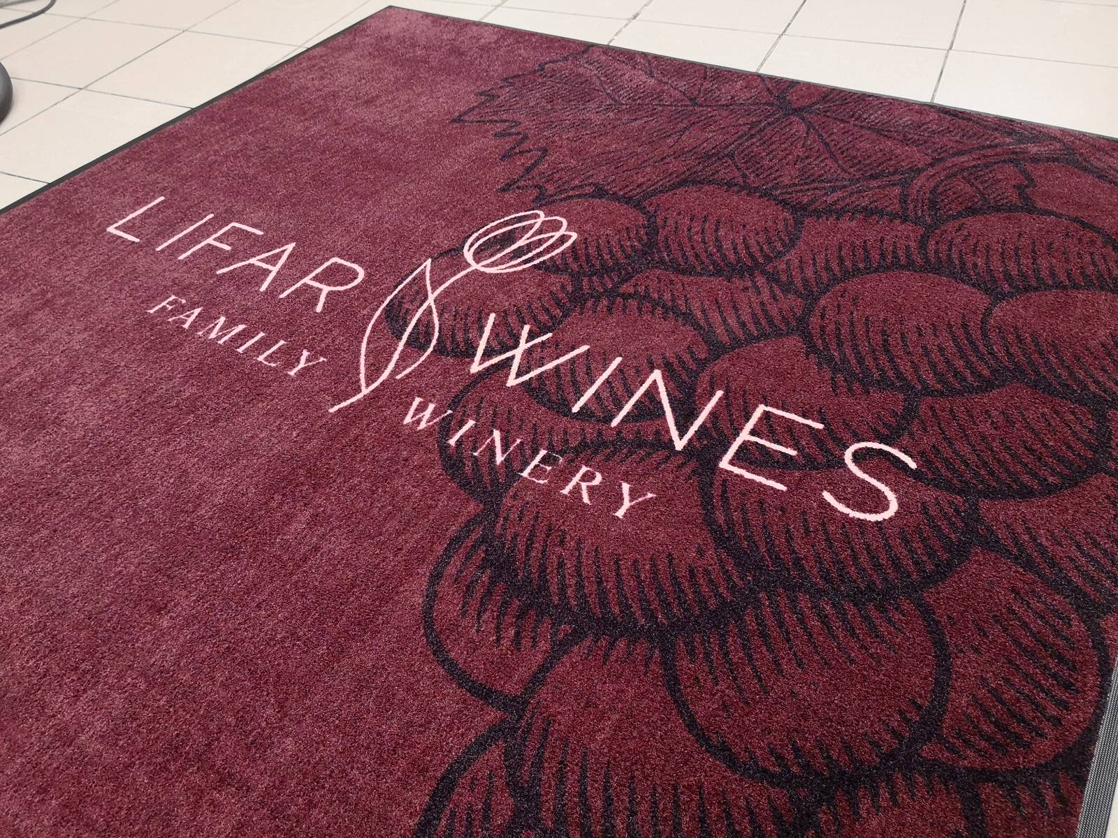 Входные ковры с индивидуальным дизайном