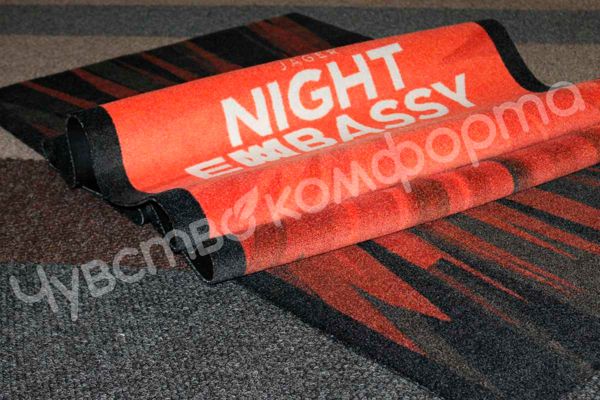 Входные ковры с индивидуальным дизайном