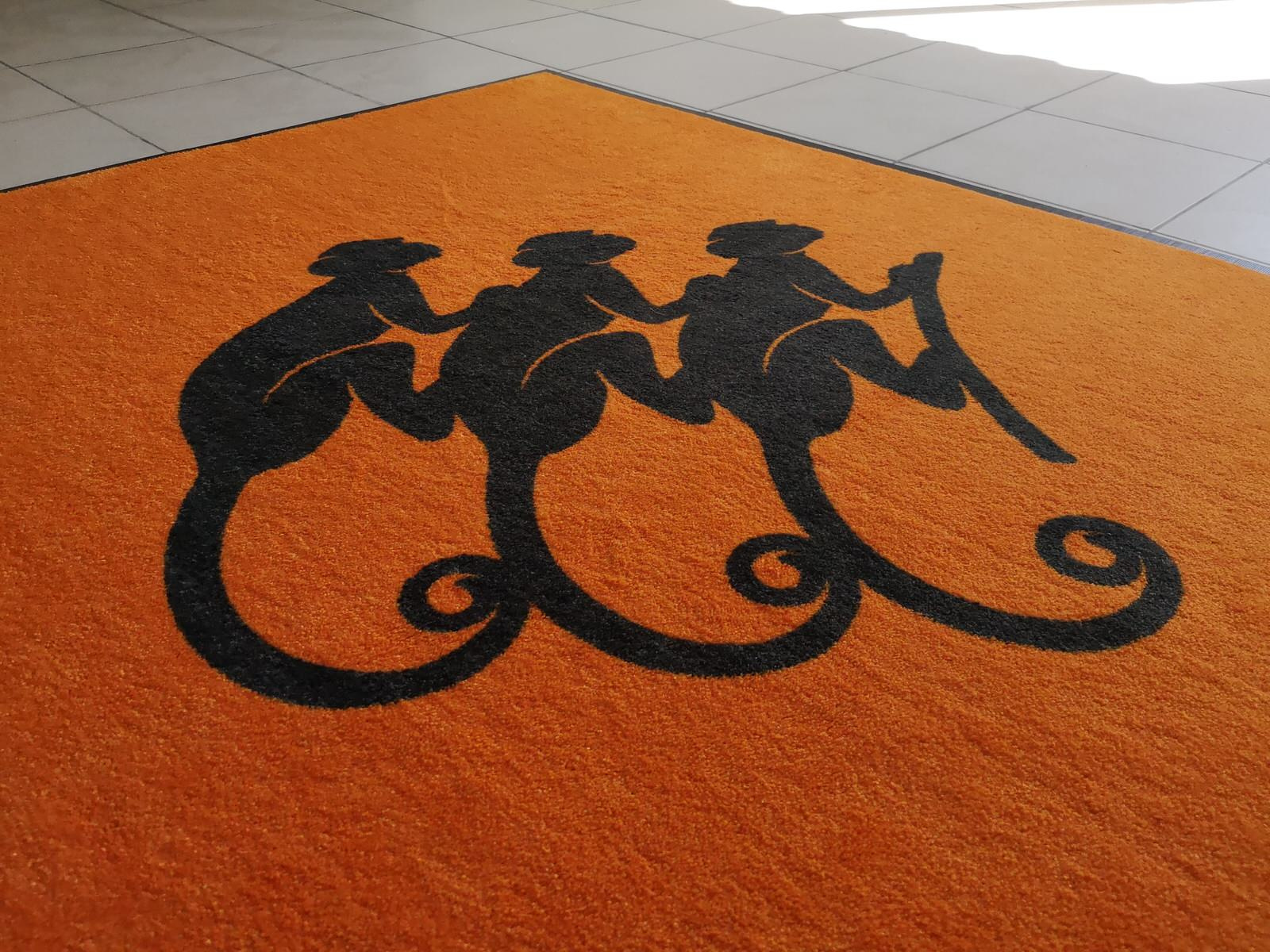 Входные ковры с индивидуальным дизайном