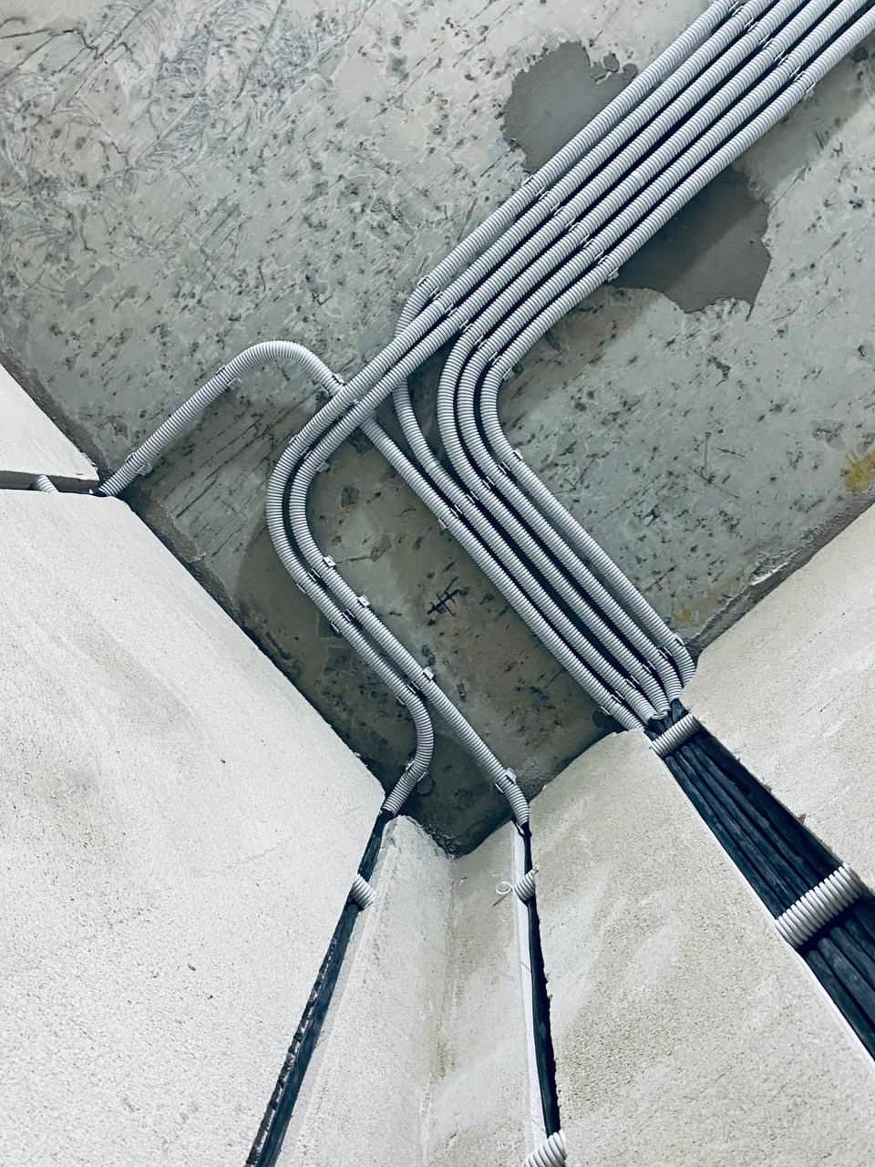 ЖК EVER электромонтаж в квартире студии 30m2