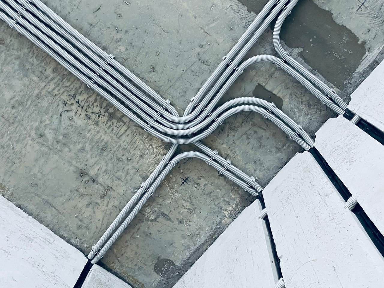 ЖК EVER электромонтаж в квартире студии 30m2