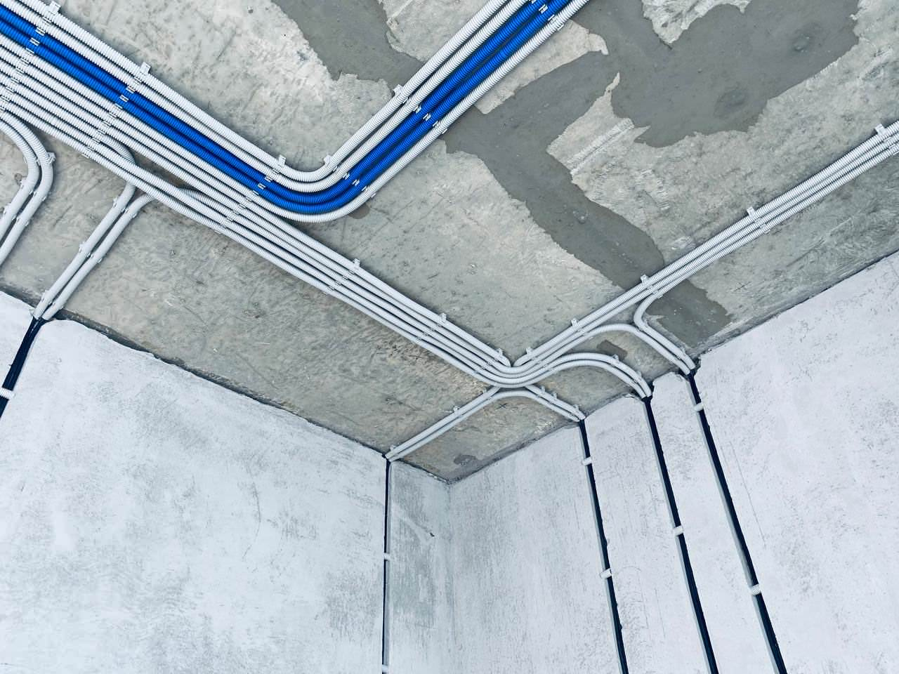 ЖК EVER электромонтаж в квартире студии 30m2