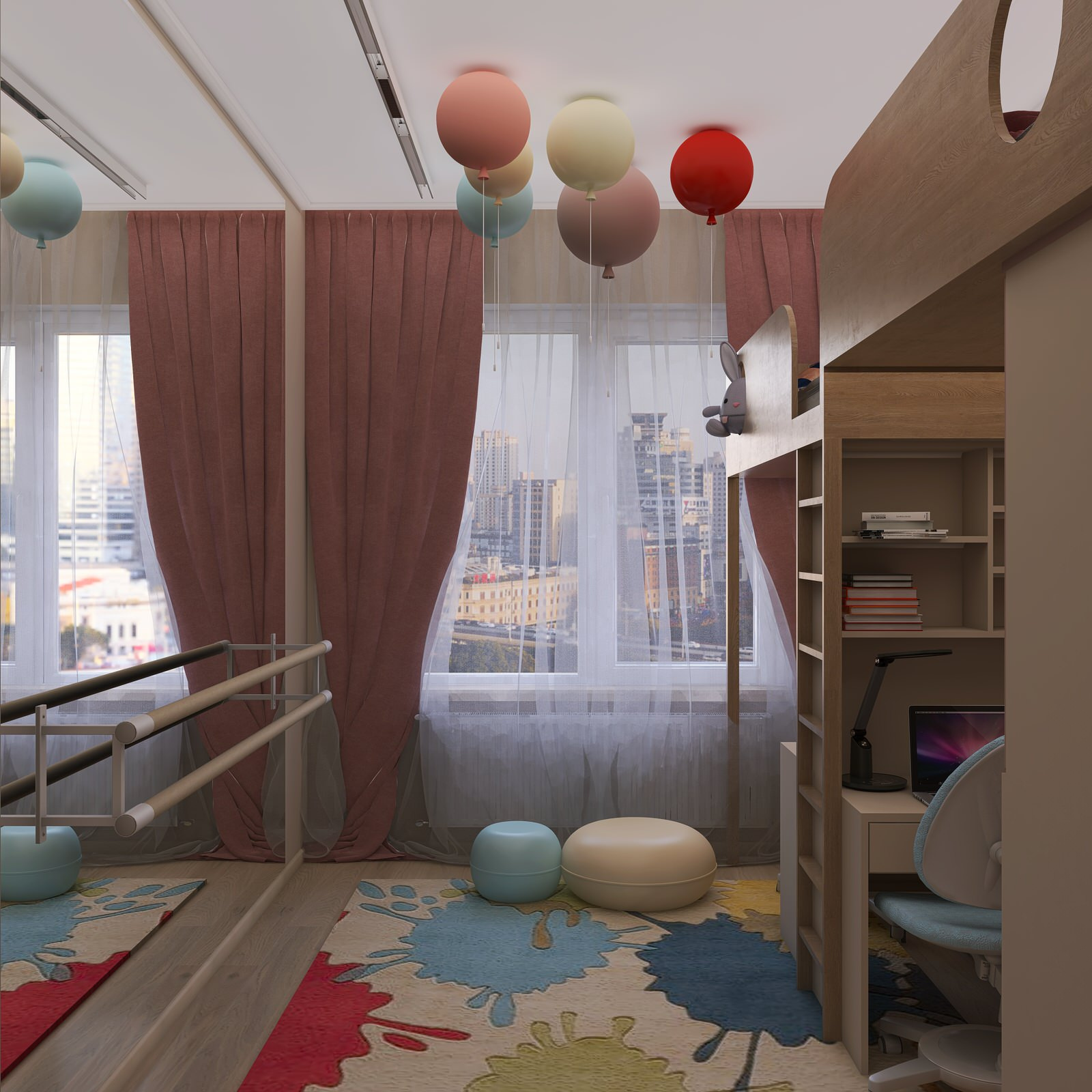 Двухкомнатная квартира