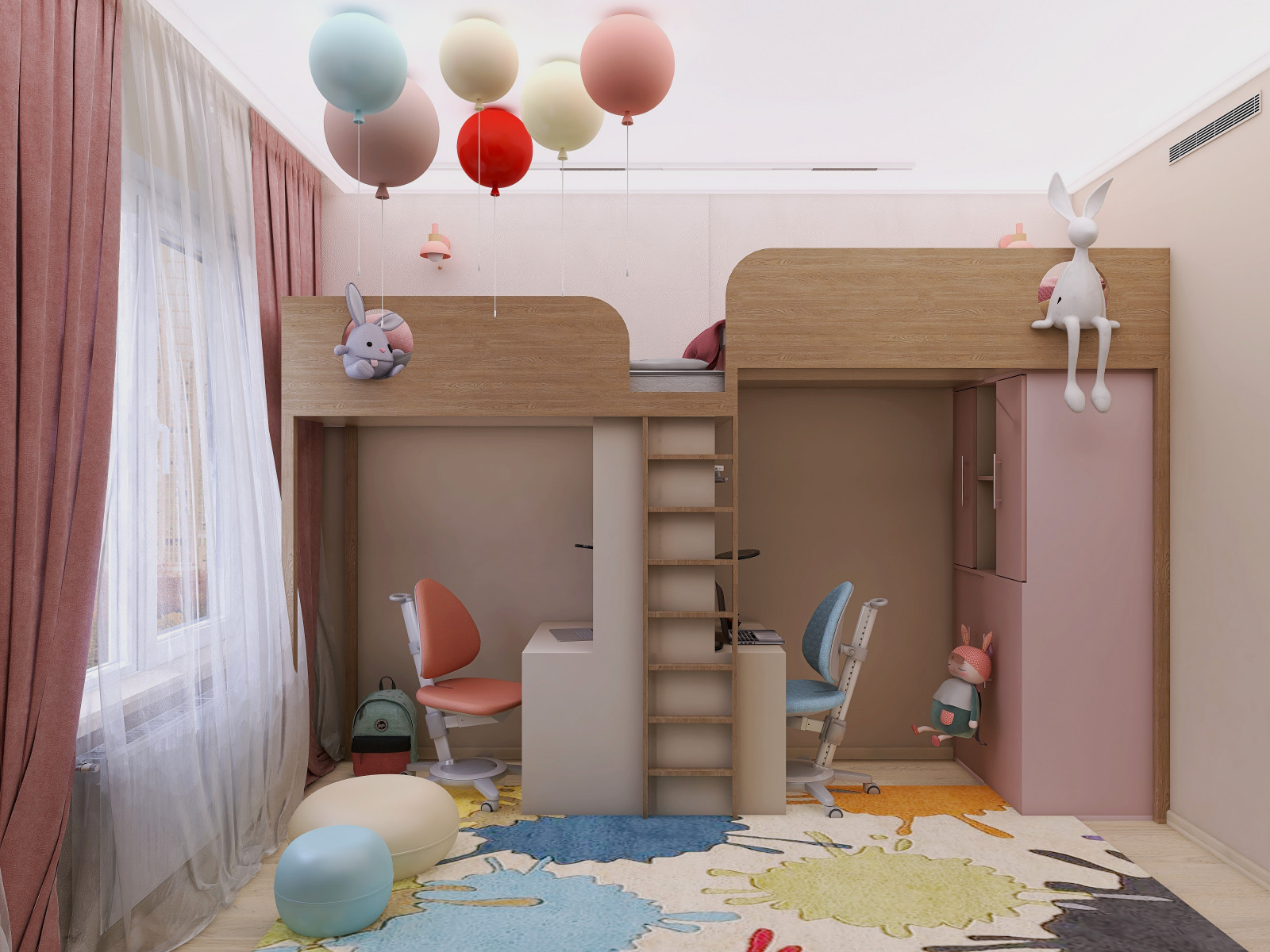 Двухкомнатная квартира