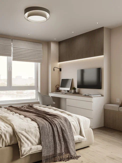 Красивая квартира 88 м² в современном стиле