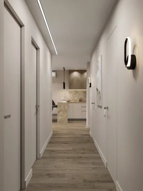 Красивая квартира 88 м² в современном стиле