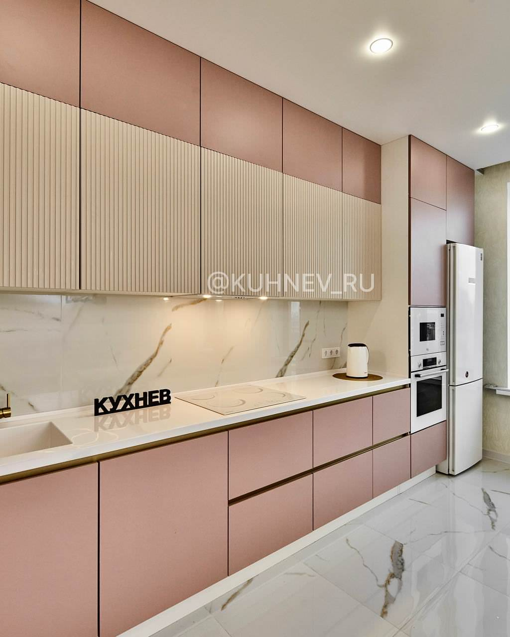 Кухня-гостиная в оттенках 2024