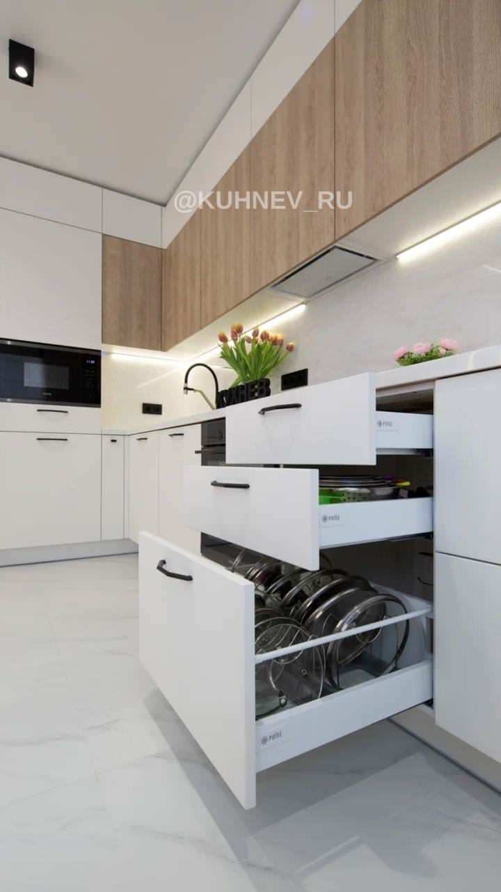 Кухня в стиле сканди