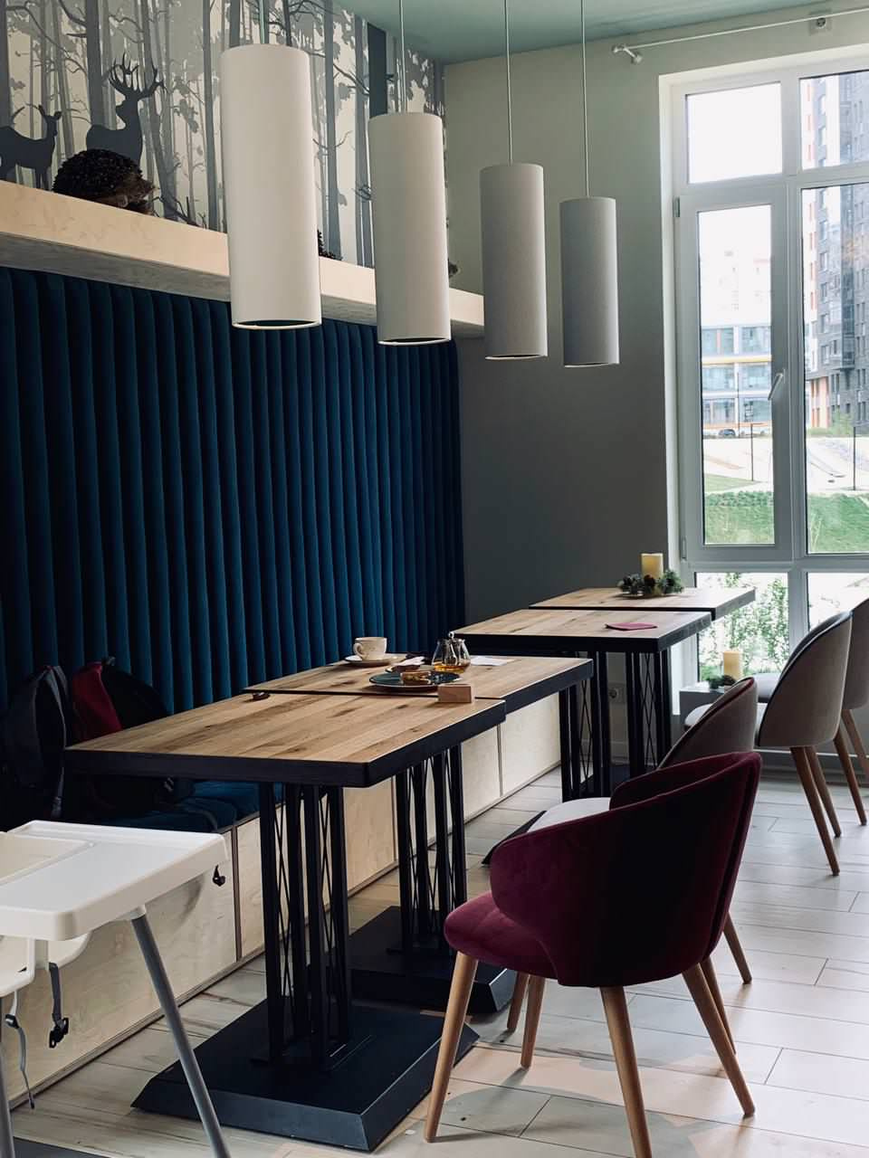 Абажуры из ткани на пластике