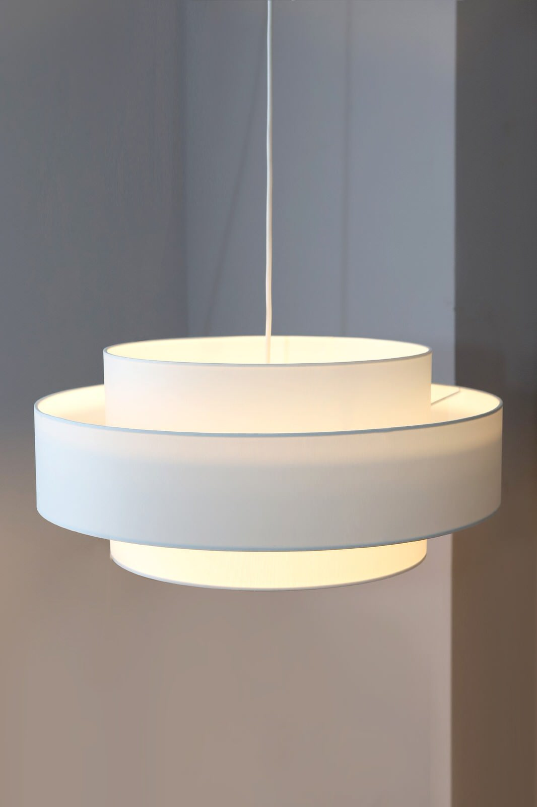 Абажуры из ткани на пластике