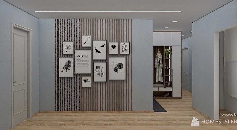 Дизайн-интерьера квартиры 91 кв/м