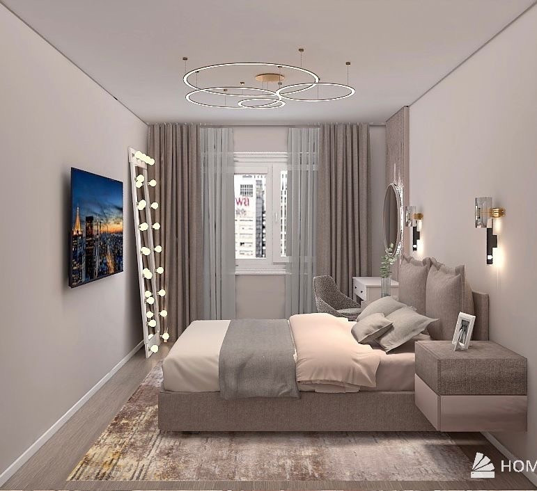 Дизайн-интерьера квартиры 91 кв/м