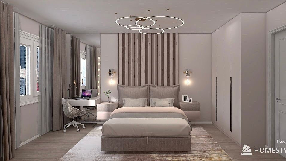 Дизайн-интерьера квартиры 91 кв/м