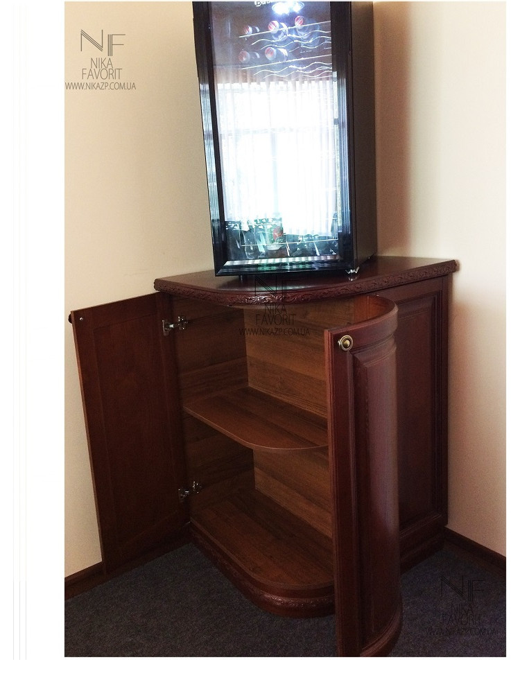 WOODEN CORNER CABINETS | WOODEN RADIUS CABINETS