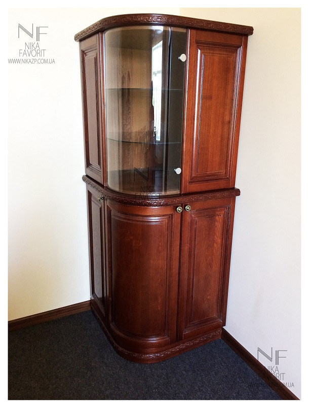 WOODEN CORNER CABINETS | WOODEN RADIUS CABINETS