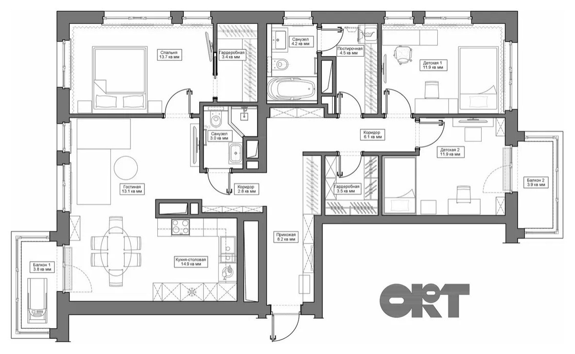Квартира в жк "Символ"