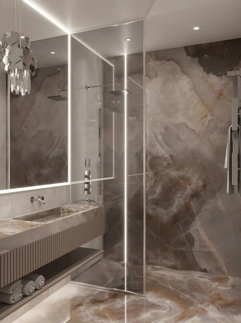 Ремонт квартиры (трехкомнатной) площадью 88,4 м2