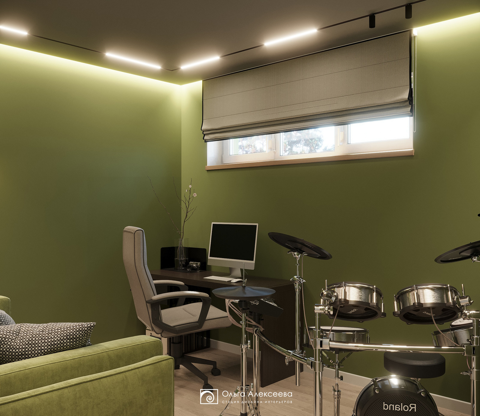 Дизайн комнаты музыканта