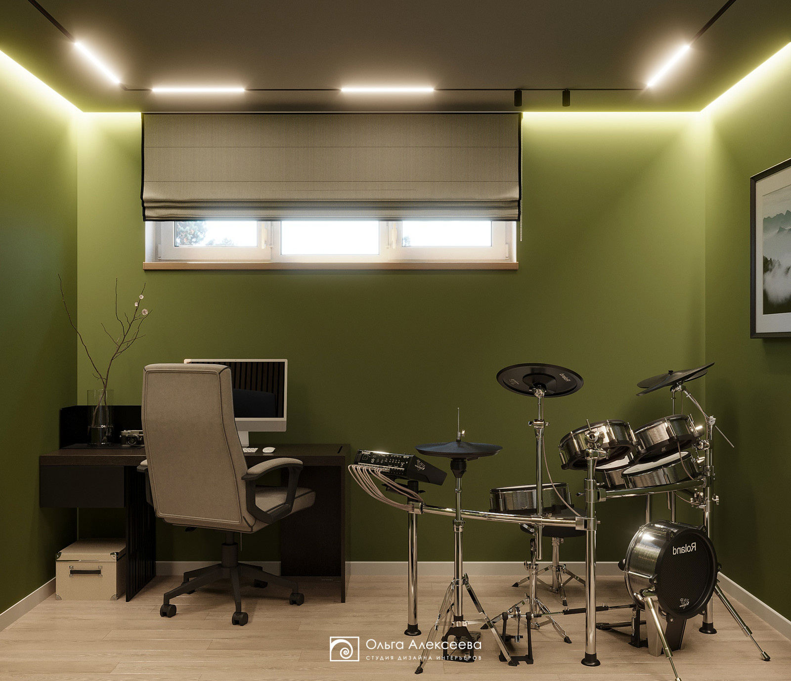 Дизайн комнаты музыканта