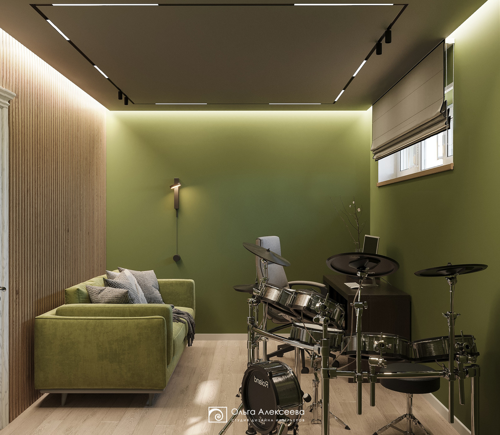 Дизайн комнаты музыканта