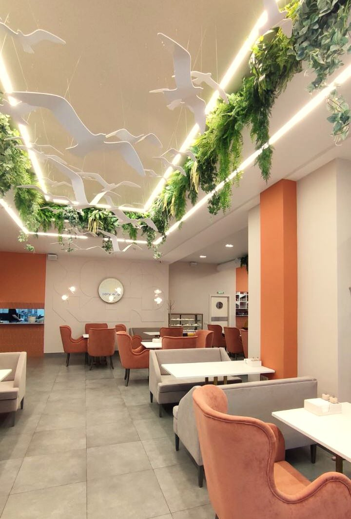 Реализованное семейное кафе