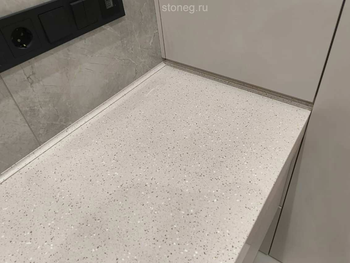 Grandex: Раковина со столешницей из искусственного камня