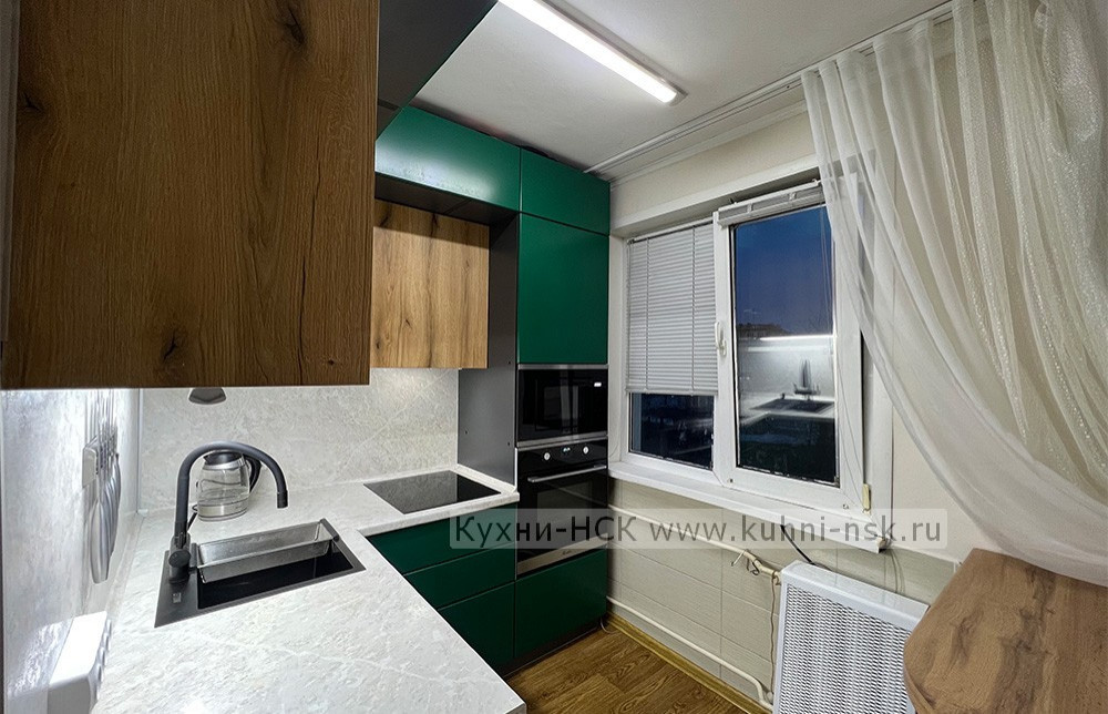 Стильная кухня в хрущевку