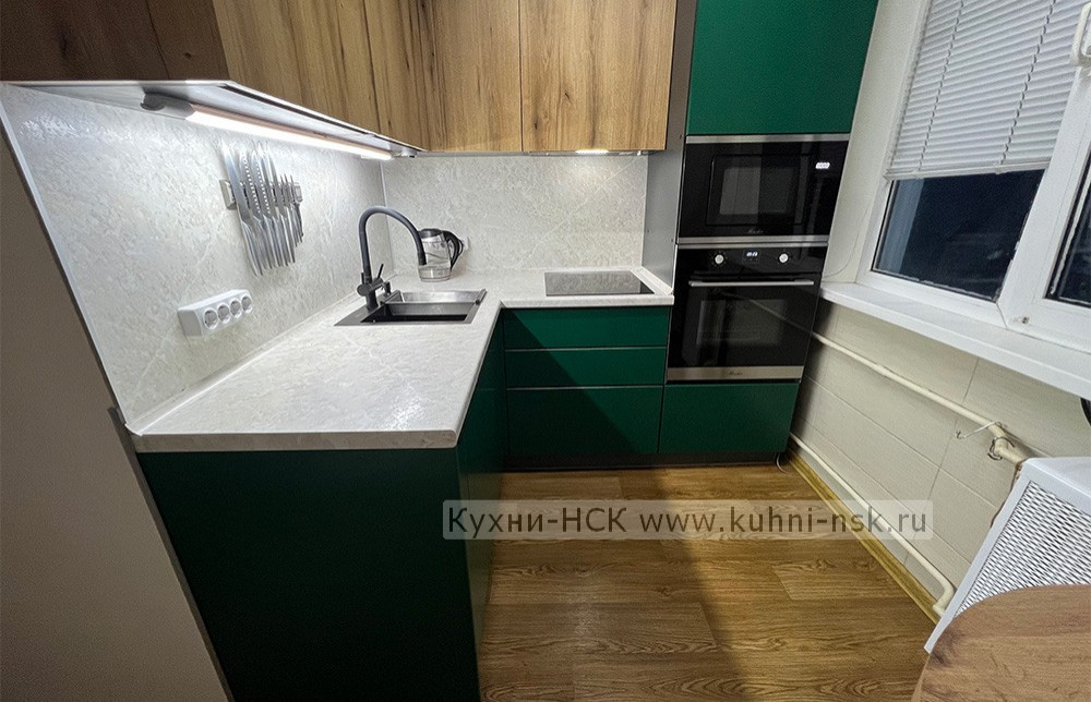 Стильная кухня в хрущевку