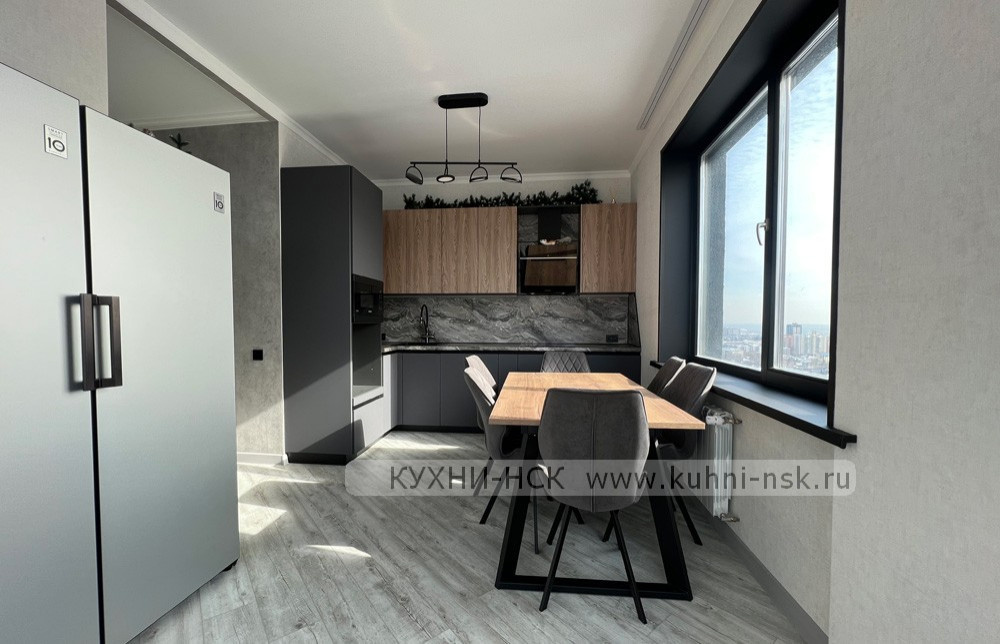 Современная кухня на заказ в стиле "Лофт"