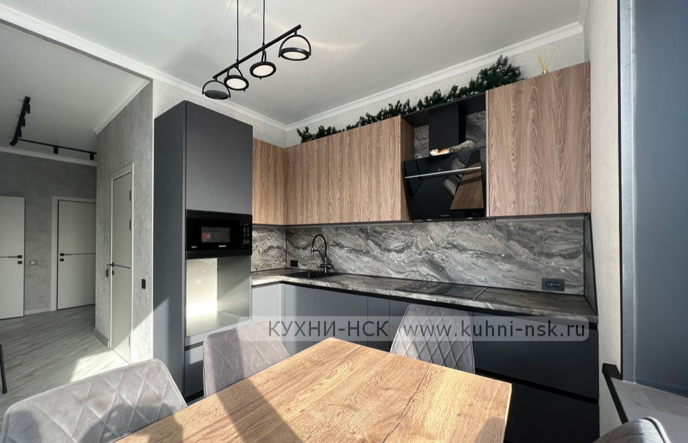 Современная кухня на заказ в стиле "Лофт"