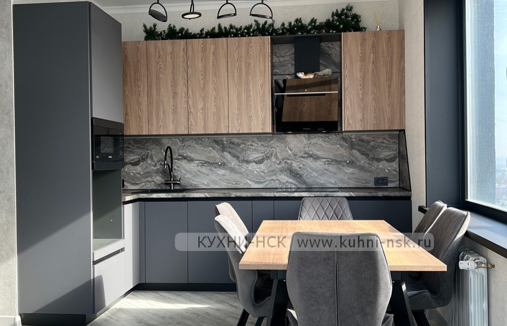 Современная кухня на заказ в стиле "Лофт"