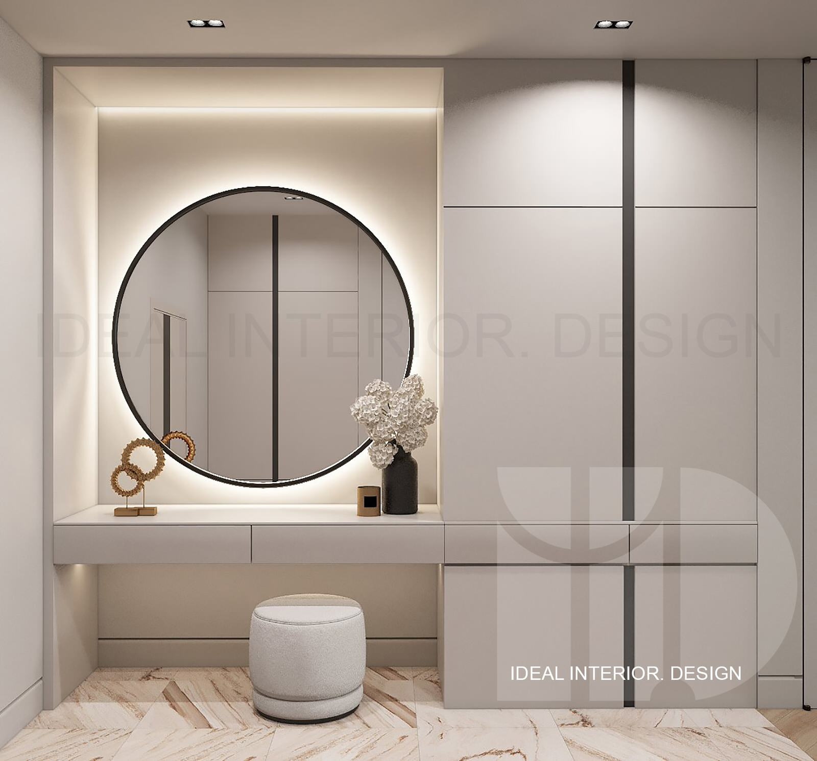 Apartment design project Krestovsky 12 (SPb)