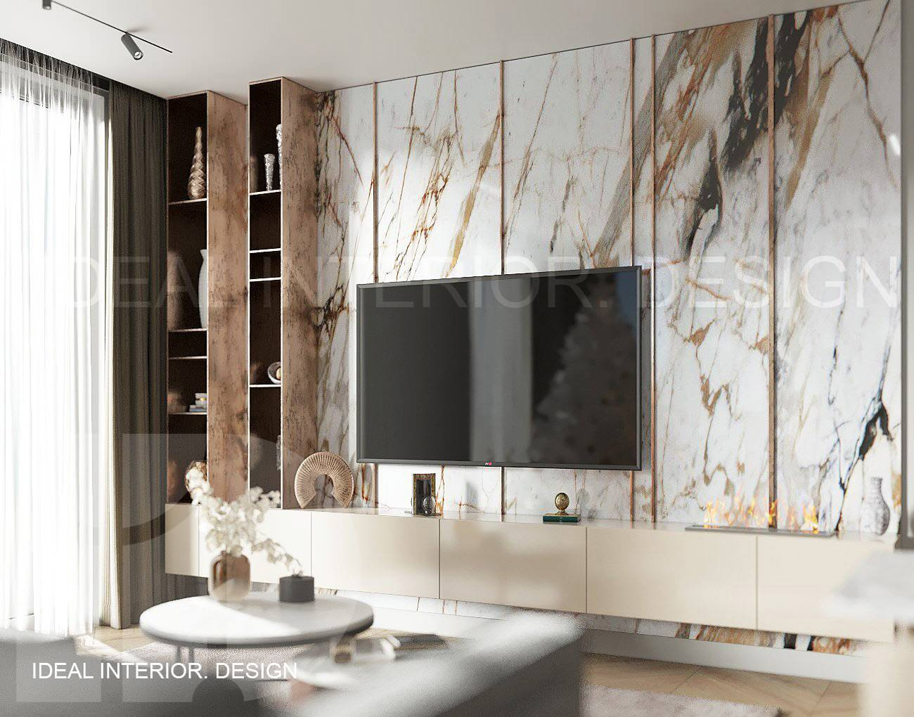 Apartment design project Krestovsky 12 (SPb)