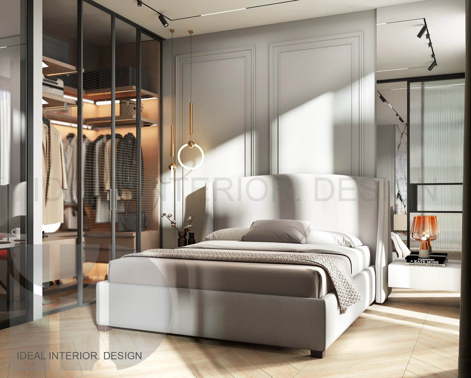 Apartment design project Krestovsky 12 (SPb)