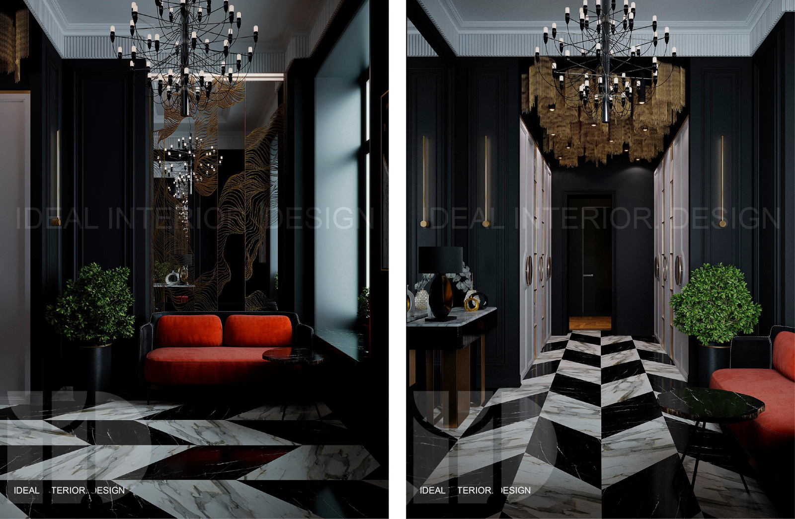Apartment design project Nevsky 11 (SPb)