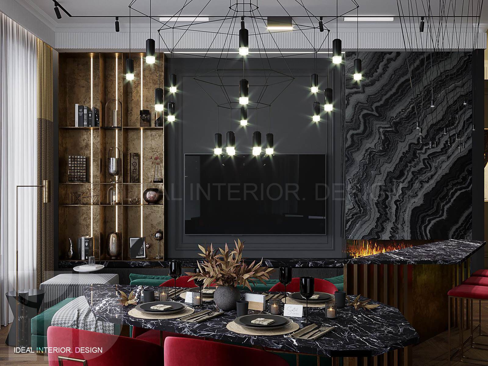 Apartment design project Nevsky 11 (SPb)