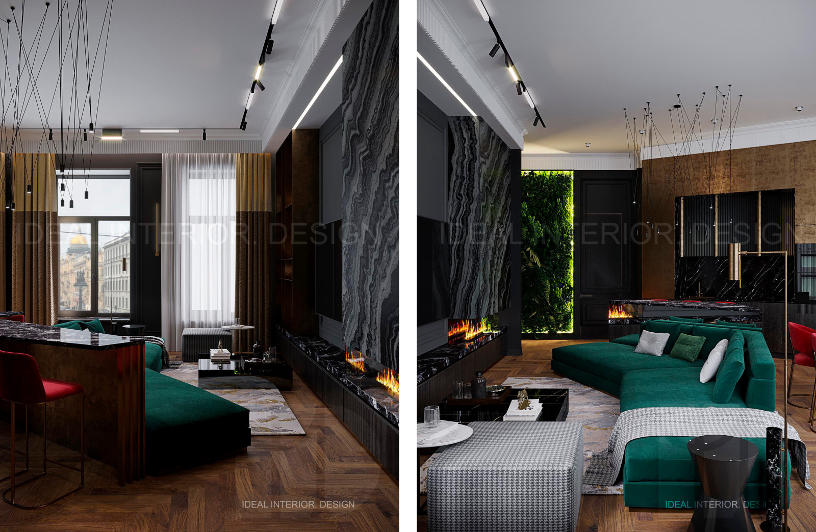 Apartment design project Nevsky 11 (SPb)